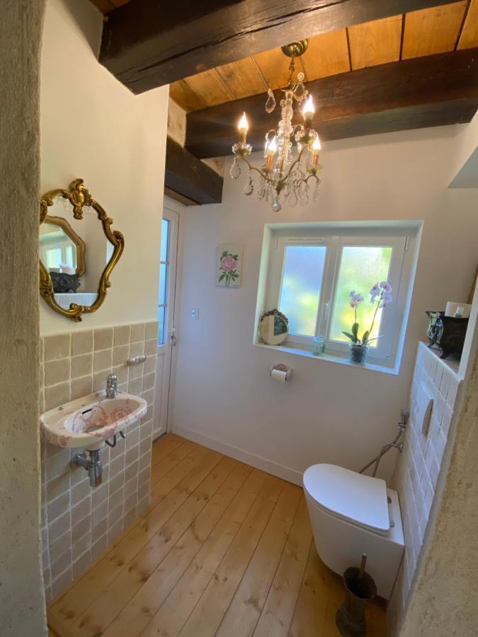 Paradis Fleuri Et Son Bain Nordique Chaussy  Exteriör bild