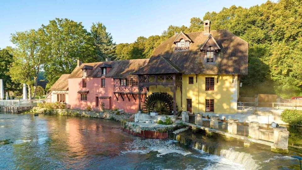 Paradis Fleuri Et Son Bain Nordique Chaussy  Exteriör bild